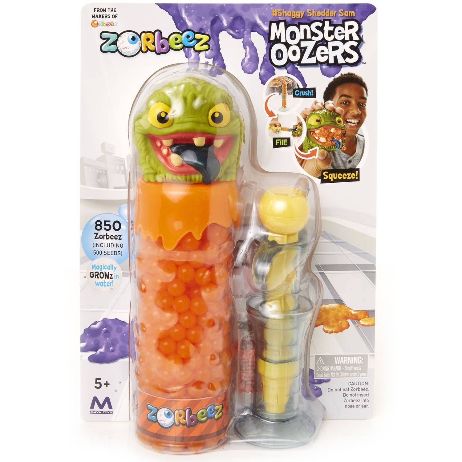 Exploding Orbeez Orbeez Shaggy Shedder Sam Monster Oozer Toy – Toys