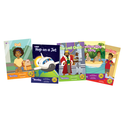 Junior Learning Beanies Diversity - 12 Book Phase 2 Decodables Set