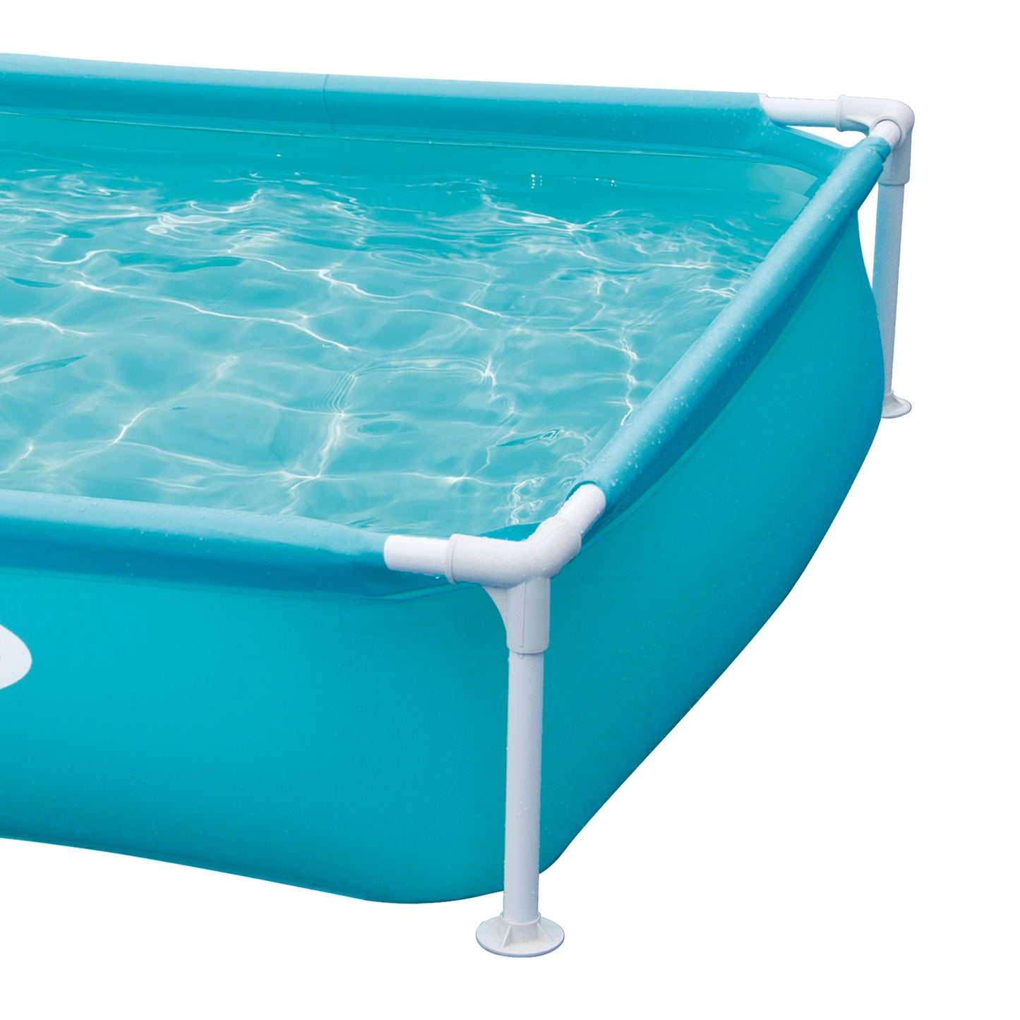 Intex Mini Frame Pool, Square Kiddie Splash Pool, 90 Gal