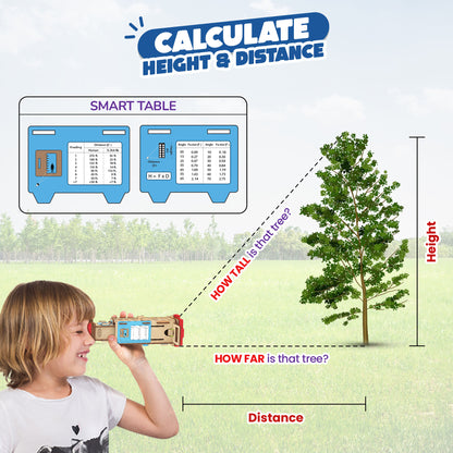 Smartivity Pirate's Telescope DIY Science Kit - Collapsible Pocket Model