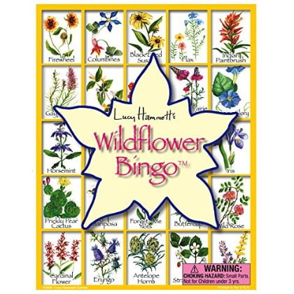 Wildflower Bingo - Educational Game for Kids - Explore Native Plants