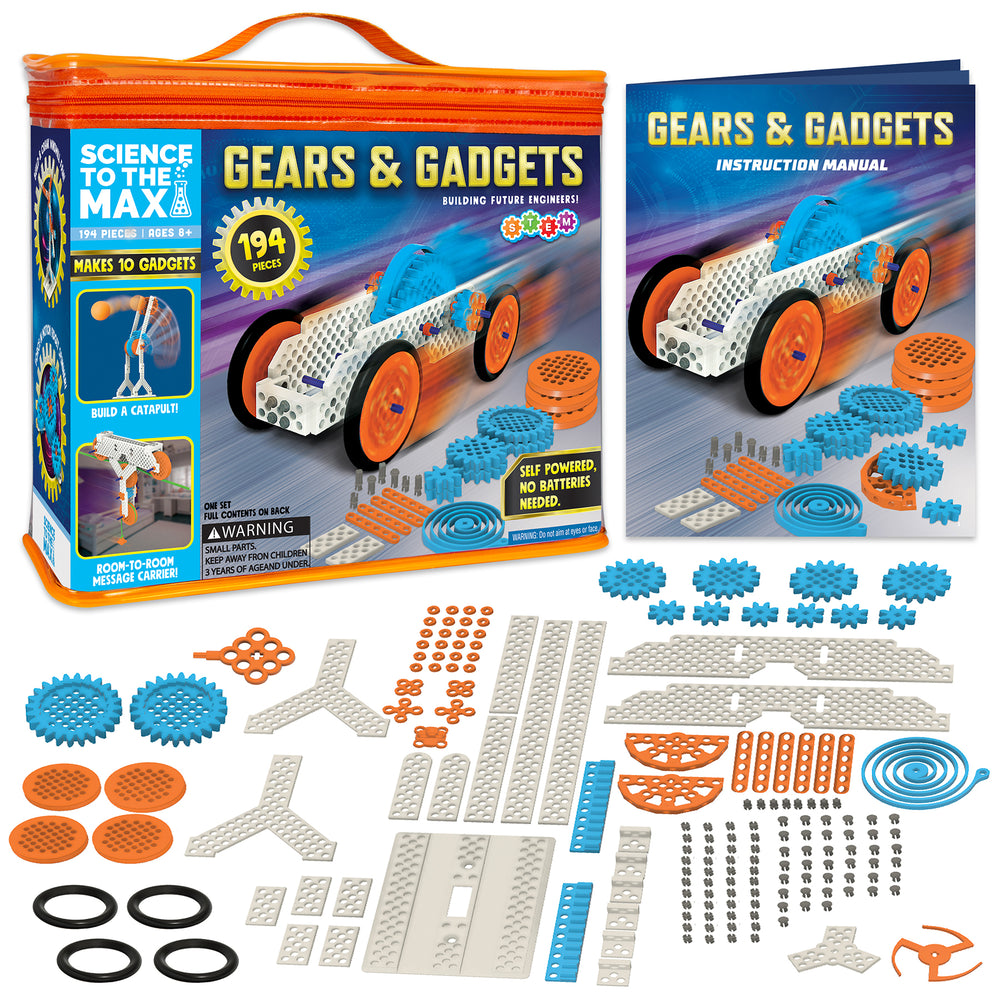 Science to the Max Gears & Gadgets Engineering Lab Kit