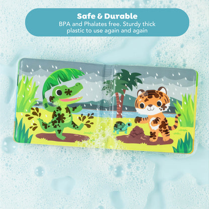 Tiger Tribe Jungle Magic Bath Book - Waterproof Animal Adventure Book