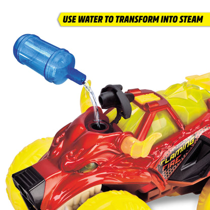 Dickie Toys Monster Fire Truck with Steam, Lights & Sounds - 9.8"