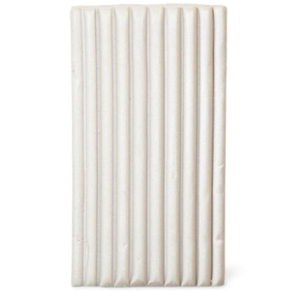 Sculpey Premo Pearl Clay 1lb block with vertical ridged texture