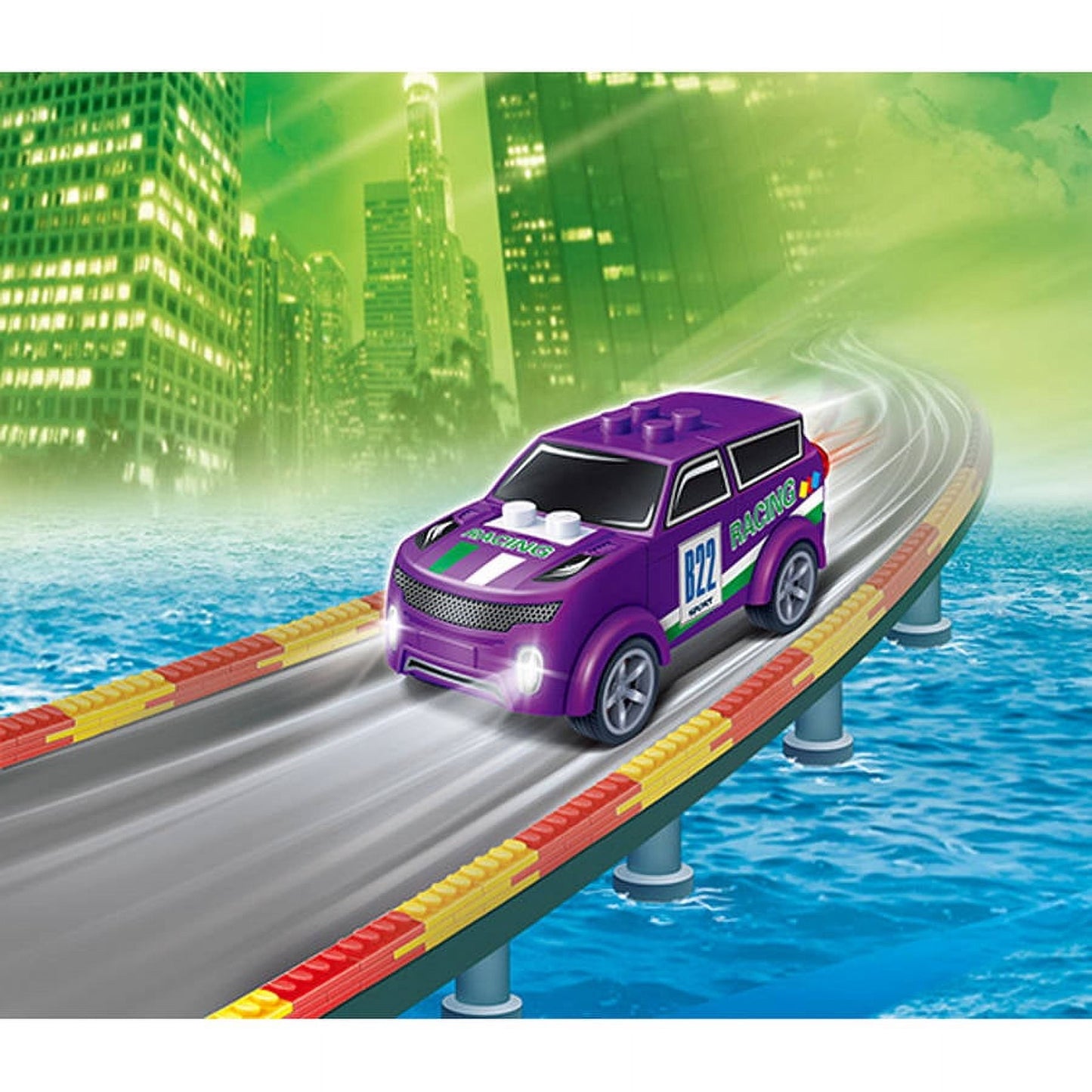 Speedster Mini Die-Cast Pullback Racers - 26 Piece Set