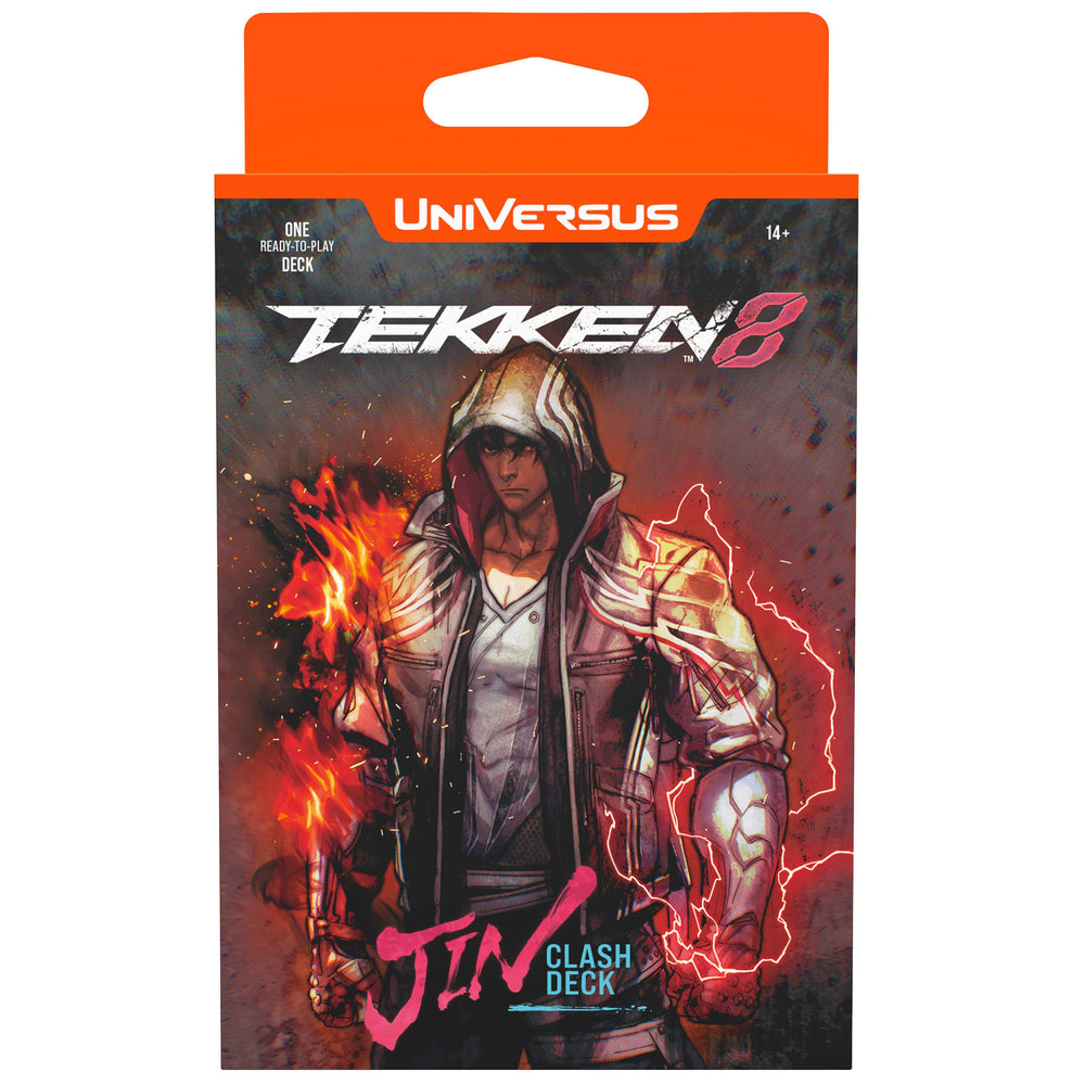 Tekken 8 UniVersus Jin Kazama Clash Deck Card Game