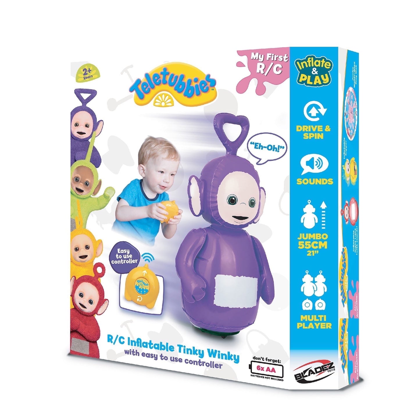 Teletubbies RC Inflatable Tinky Winky - Preschool Playmate