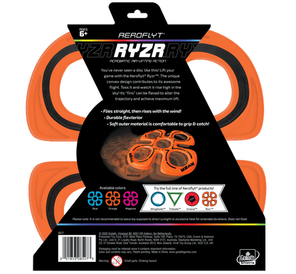 Goliath Sports Aeroflyt Ryzr Orange - Acrobatic Flying Disc