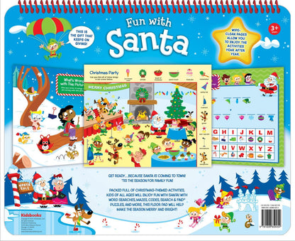 Santa's Workshop Family Fun Pad by Kidsbooks Publishing
