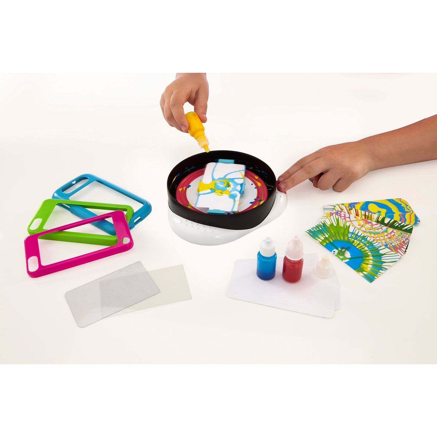 Make Your Case Designer Spin Art Cell Phone Case Creation Kit