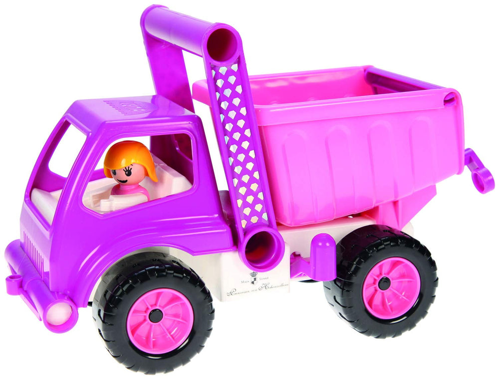 Lena Eco Active Princess Pink Toy Dump Truck - Eco-Friendly Play
