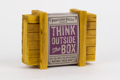 Puzzle's Academy Think Outside The Box - Wooden Puzzle