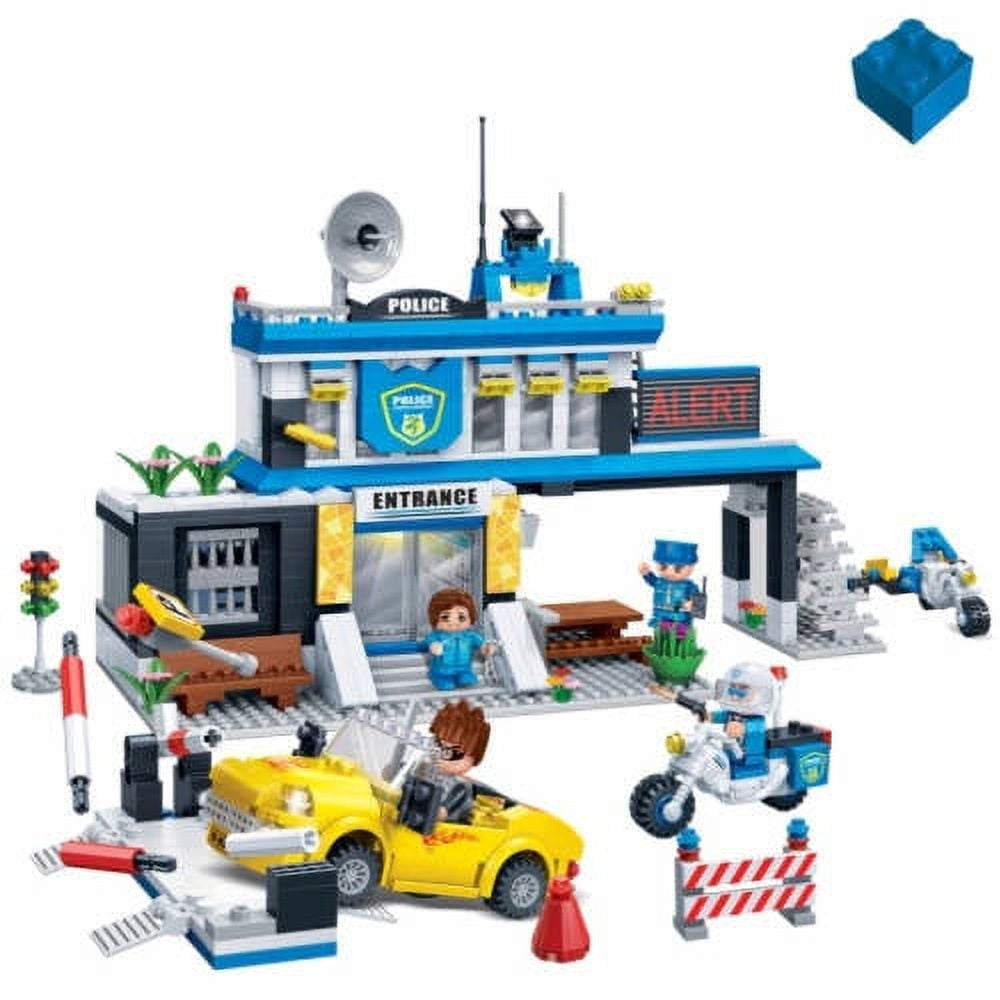 Ultimate Police Command Center Building Kit - 938 Pieces