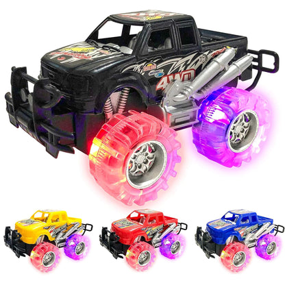 Brilliant Blaze Light-Up Monster Truck Set - 4pc
