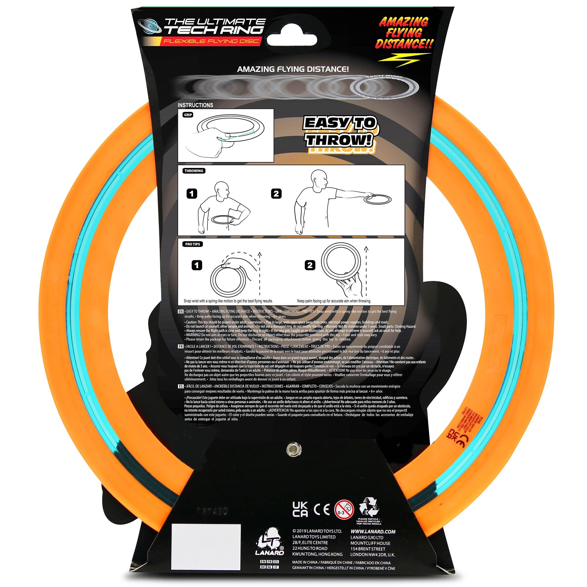 Ultimate Boomerang & Tech Ring 2-Piece Flying Toy Set – Toys