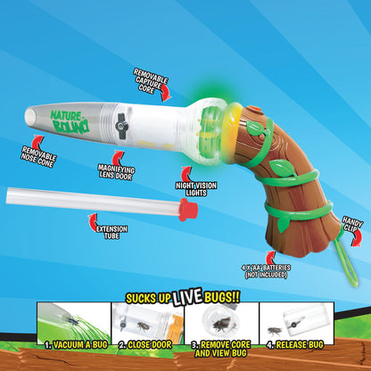 Nature Bound Bug Catcher Explorer Set - Insect Vacuum with LED Light
