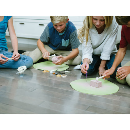 KidzLabs Glow-in-the-Dark Shark Tooth Fossil Digging Kit