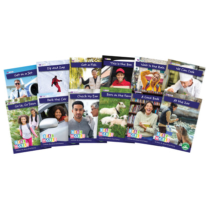 Junior Learning Rainbow Phonics 6-Book Set - Phase 3 Non-Fiction Hi-Lo Decodables