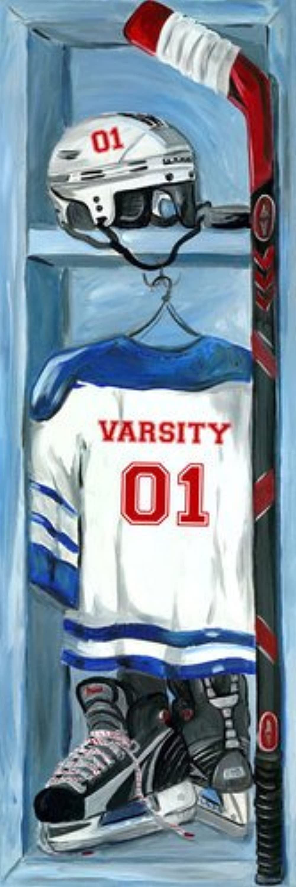 Oopsy Daisys Hockey Locker Canvas Art Extravaganza