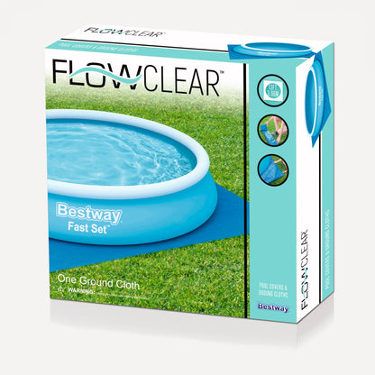Bestway Flowclear Protective Ground Cloth for 13' x 13' Swimming Pools