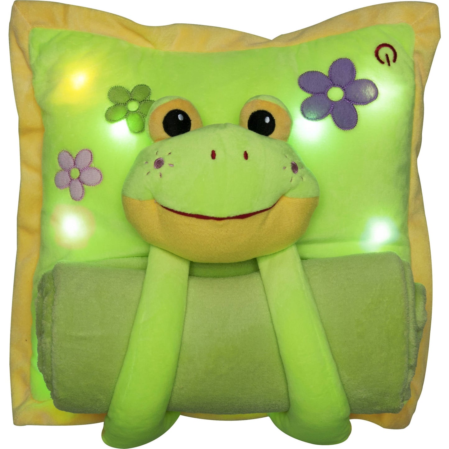Melody Mate 15 inch Interactive Frog - Color Changing Nightlight