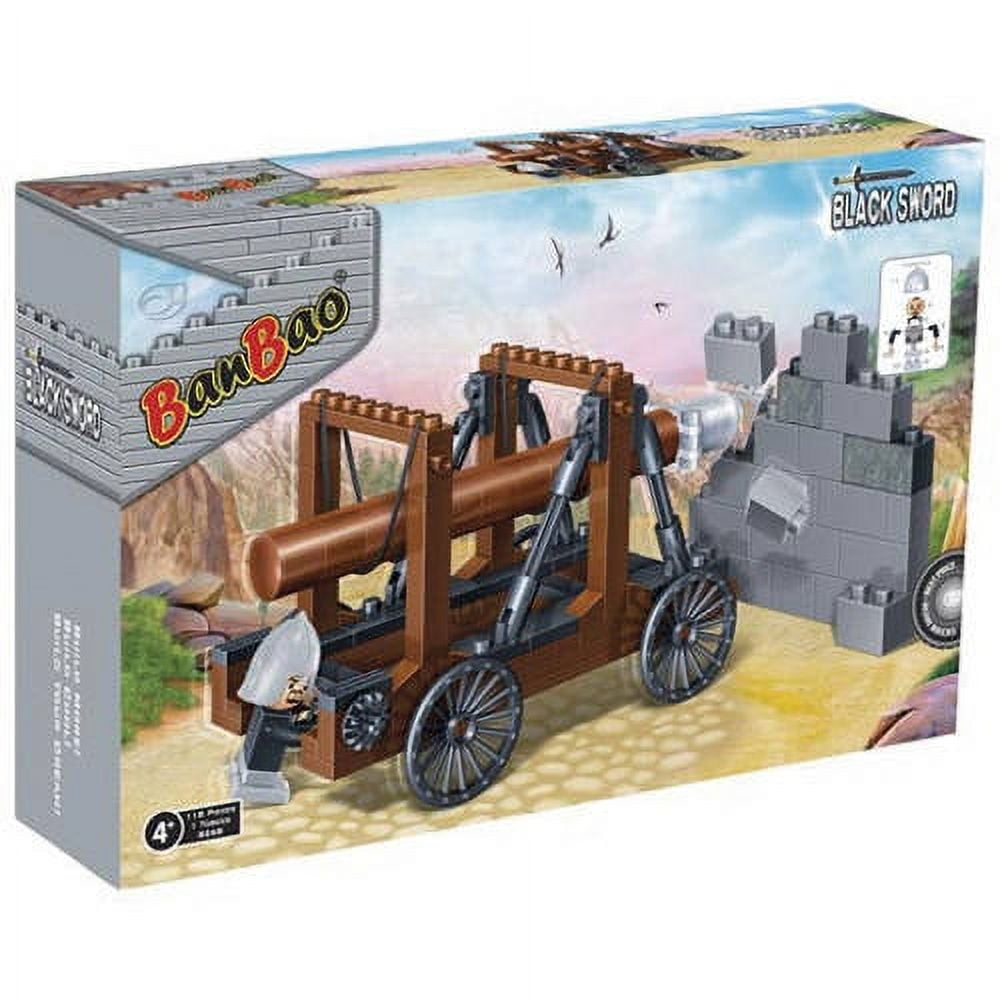 BanBao Medieval Catapult Building Set - 118 Pieces STEM Toy