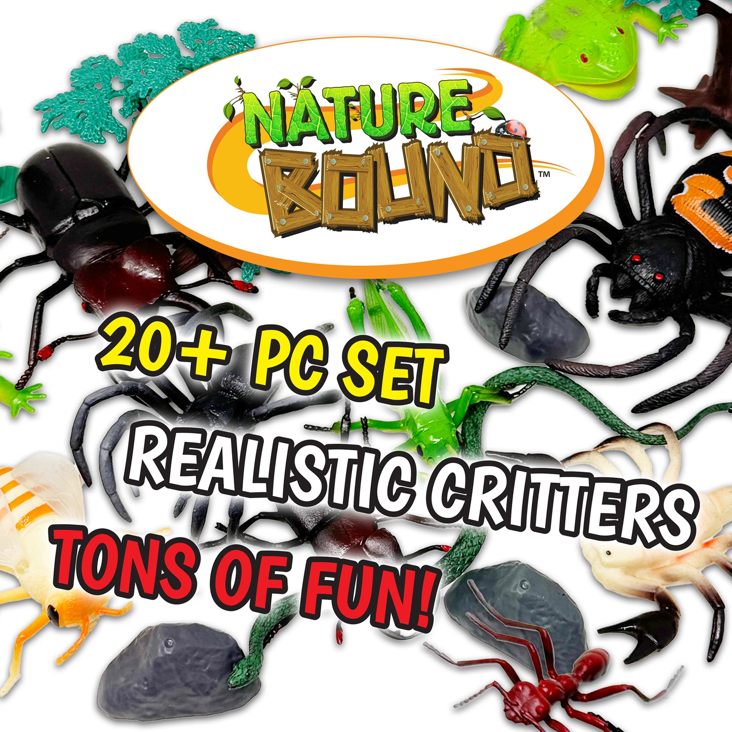 Nature Bound Critter Wonderland Bucket - 21pc Explore & Learn Set