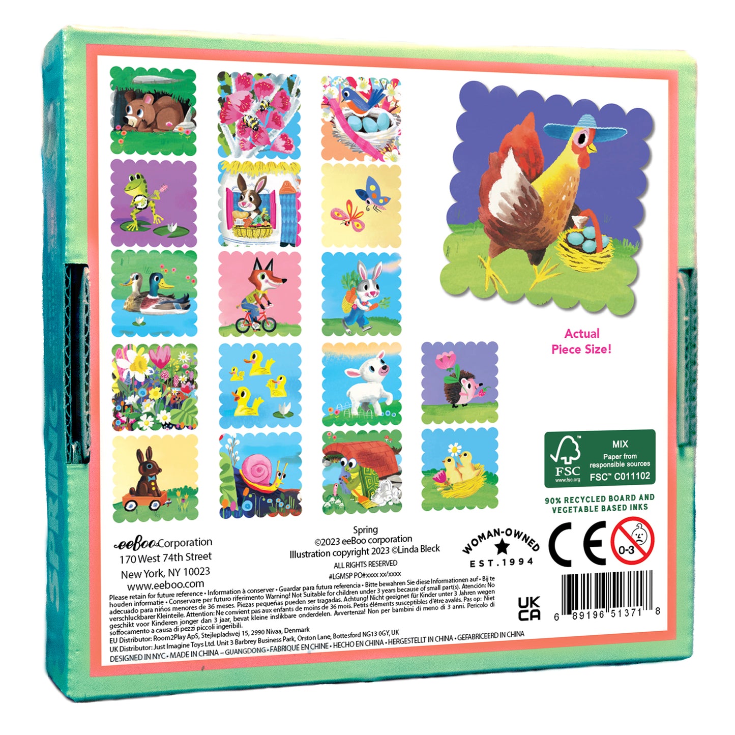 eeBoo Spring Festival Memory Matching Game for Ages 3+