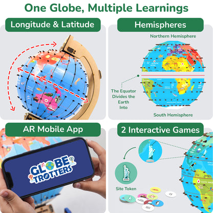 Smartivity Globe Trotters - Interactive AR Globe Kit