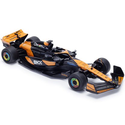 CMJ RC Car 1:20 Scale McLaren F1 orange and black remote control race car with rear wing