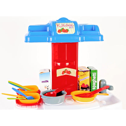 Dolu Chef's Kitchen Playset - Colorful 20pc Set for Toddlers