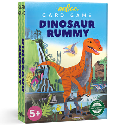 eeBoo Dinosaur Rummy Card Game for Kids