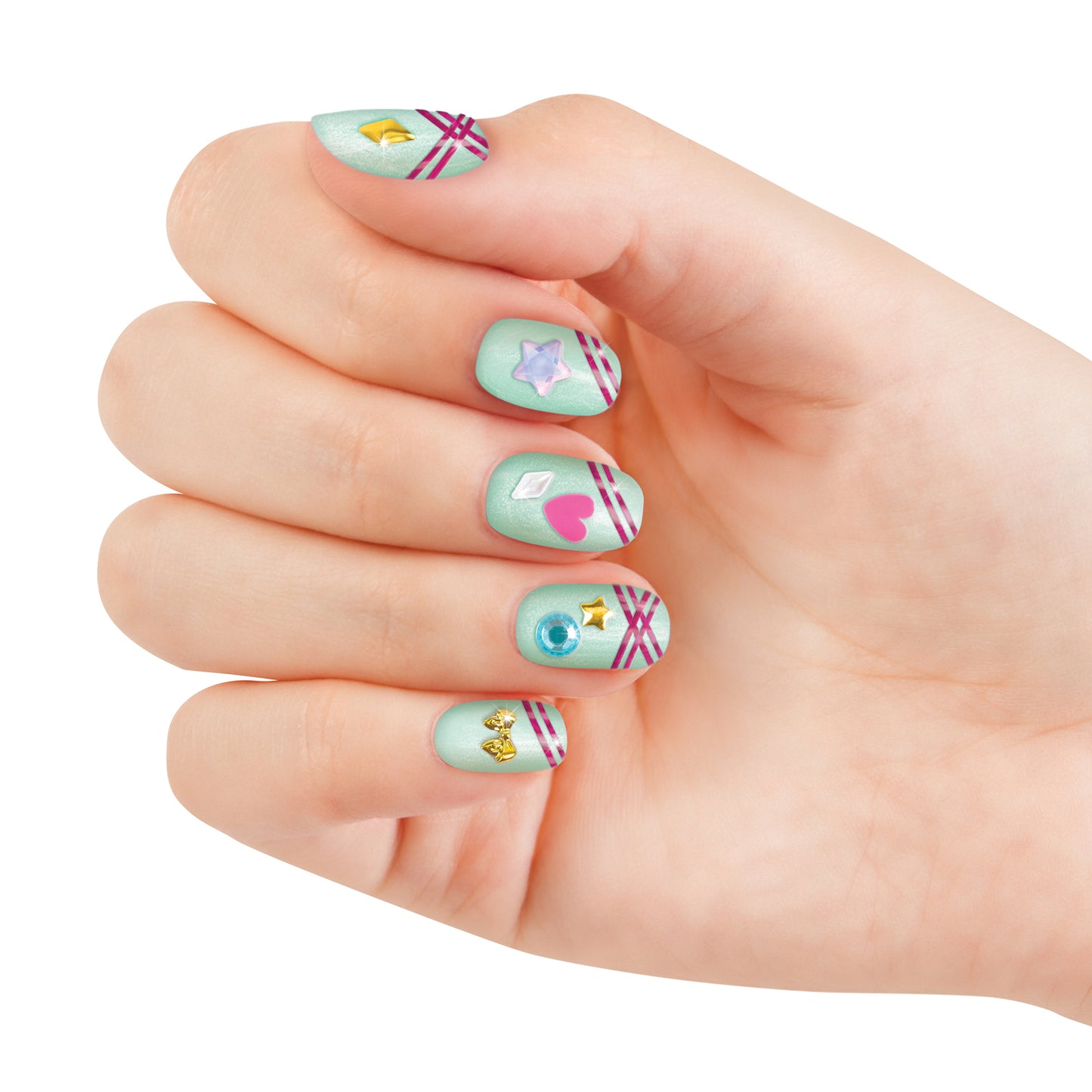 MIR Bling Magic Nail Styling Set – Complete Kid-Friendly Manicure Kit