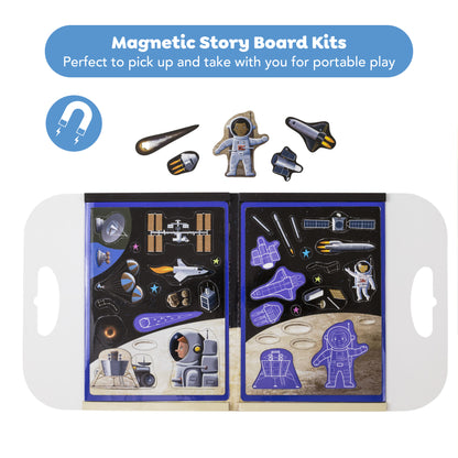 Tiger Tribe Magna Carry Space Explorer - Magnetic Space Adventure Playset