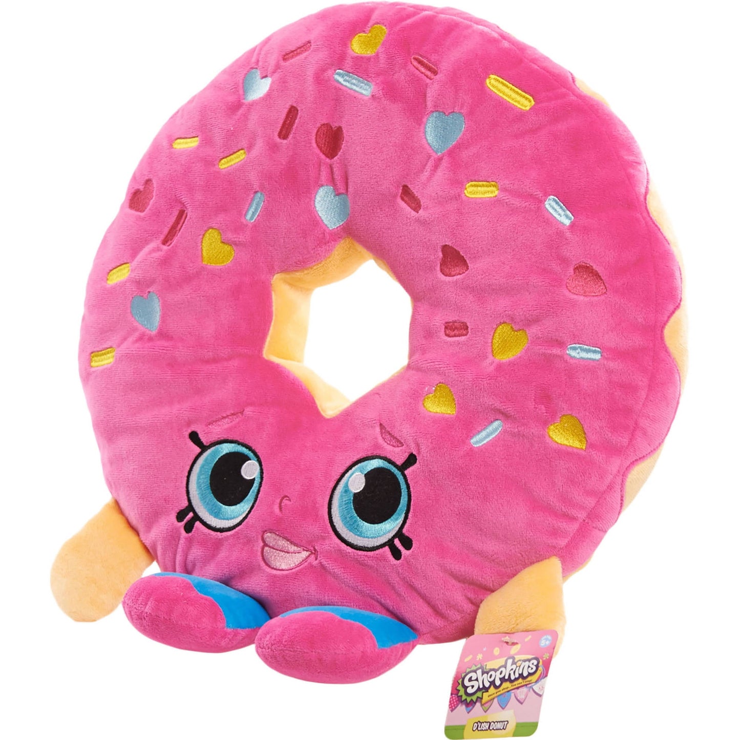 Shopkins Jumbo 16 inch Plush Dlish Donut - Pink Sprinkles