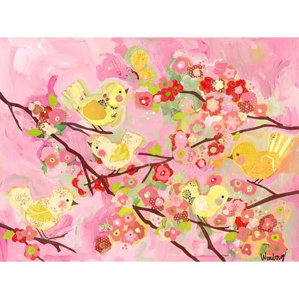 Oopsy Daisys Cherry Blossom Vibrant Canvas Art