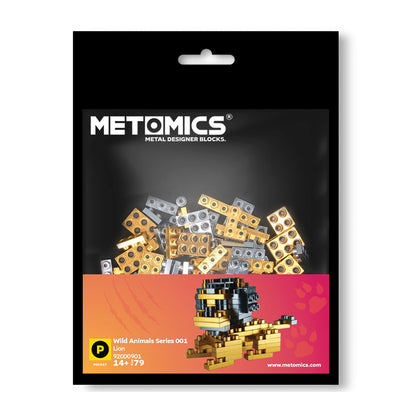 Metomics Pocket Wild Animal Series Aztec Gold Lion Model Kit