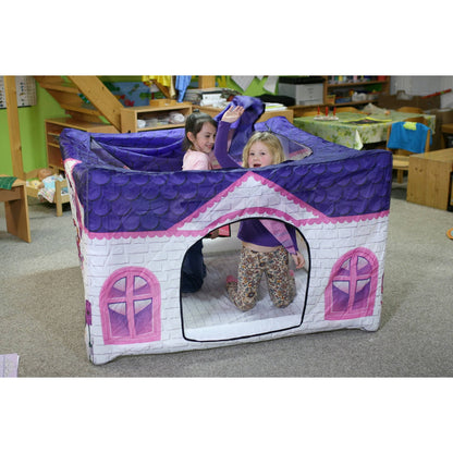 Fortsy Pretty Playhouse – Colorful Inflatable Playhouse for Kids