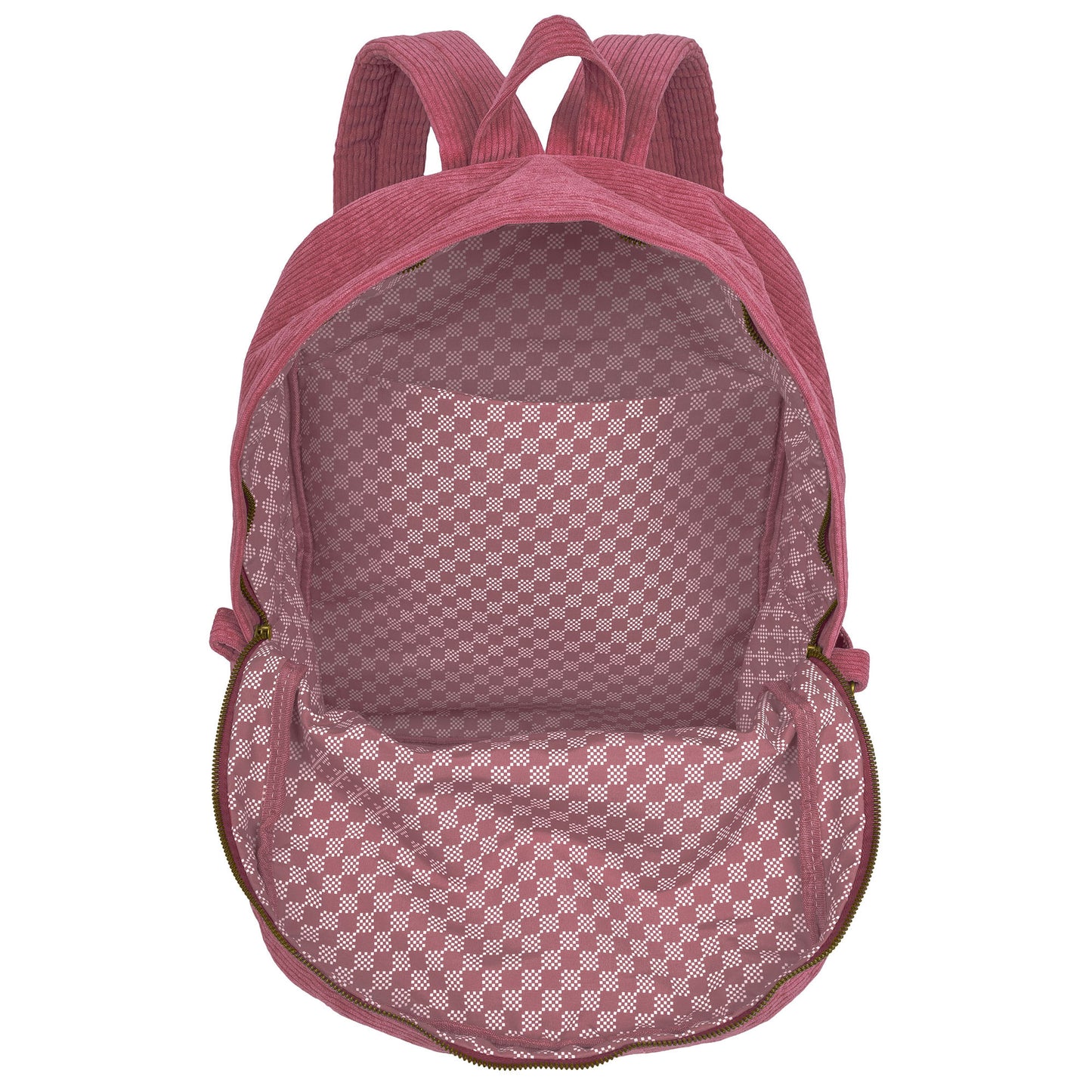 Style.Lab: Billie Corduroy Backpack - Rose Pink
