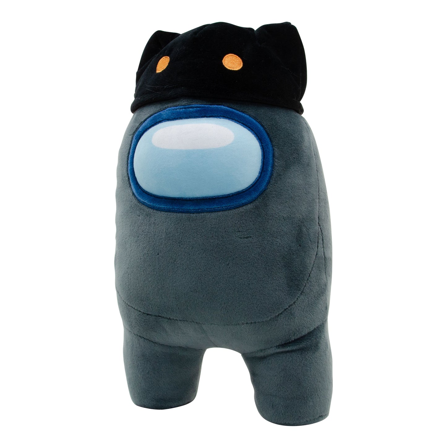 Yume Toys Among Us 12 inch Plush - Black with Cat Head Cap