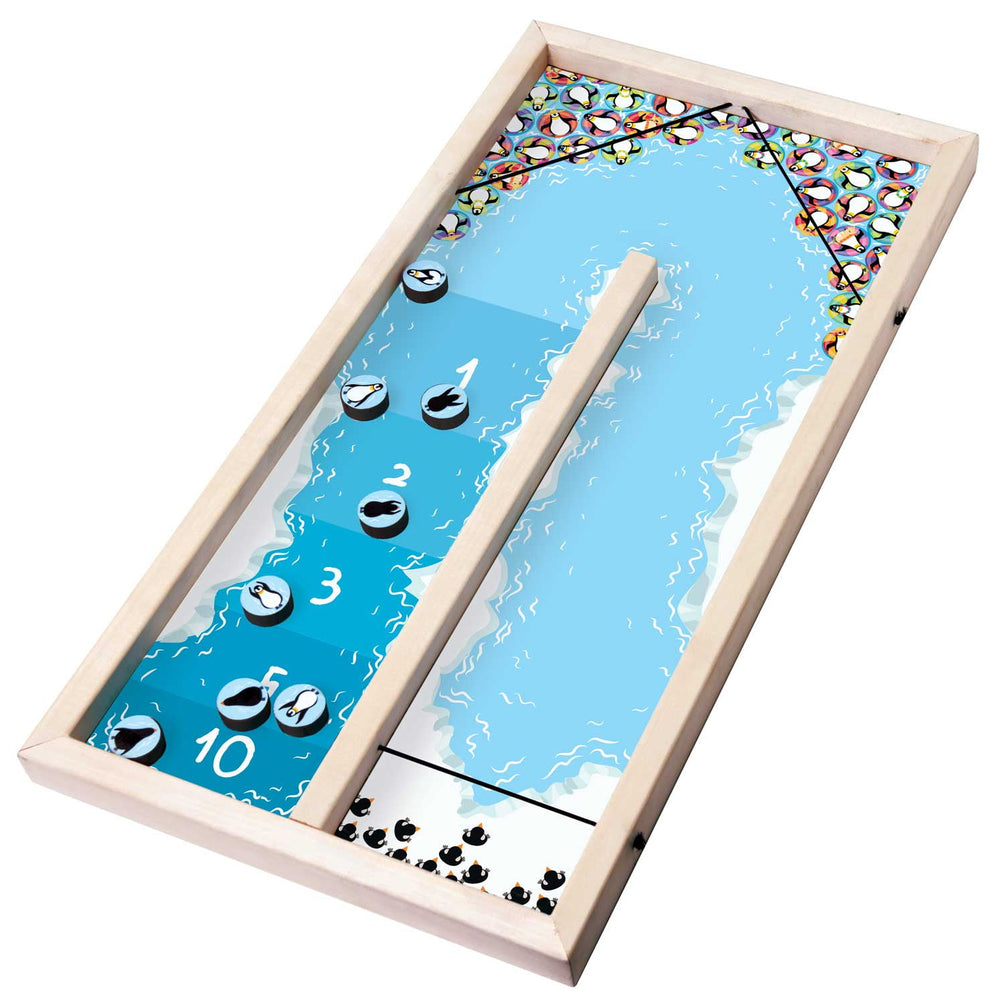 Rustik Pingpole Dual Challenge: Penguins & Yetis Board Game