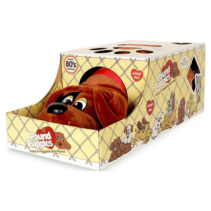 Pound Puppies Classic 17 inch Plush Toy - Red with Black Spots