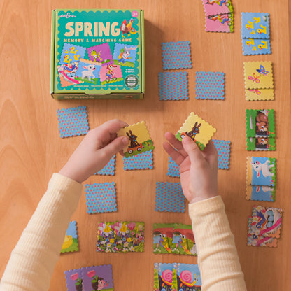 eeBoo Spring Festival Memory Matching Game for Ages 3+