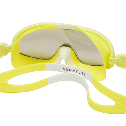 Sunnylife Kids Neon Yellow Shark Swim Mask - Salty The Shark Series - Age 3+