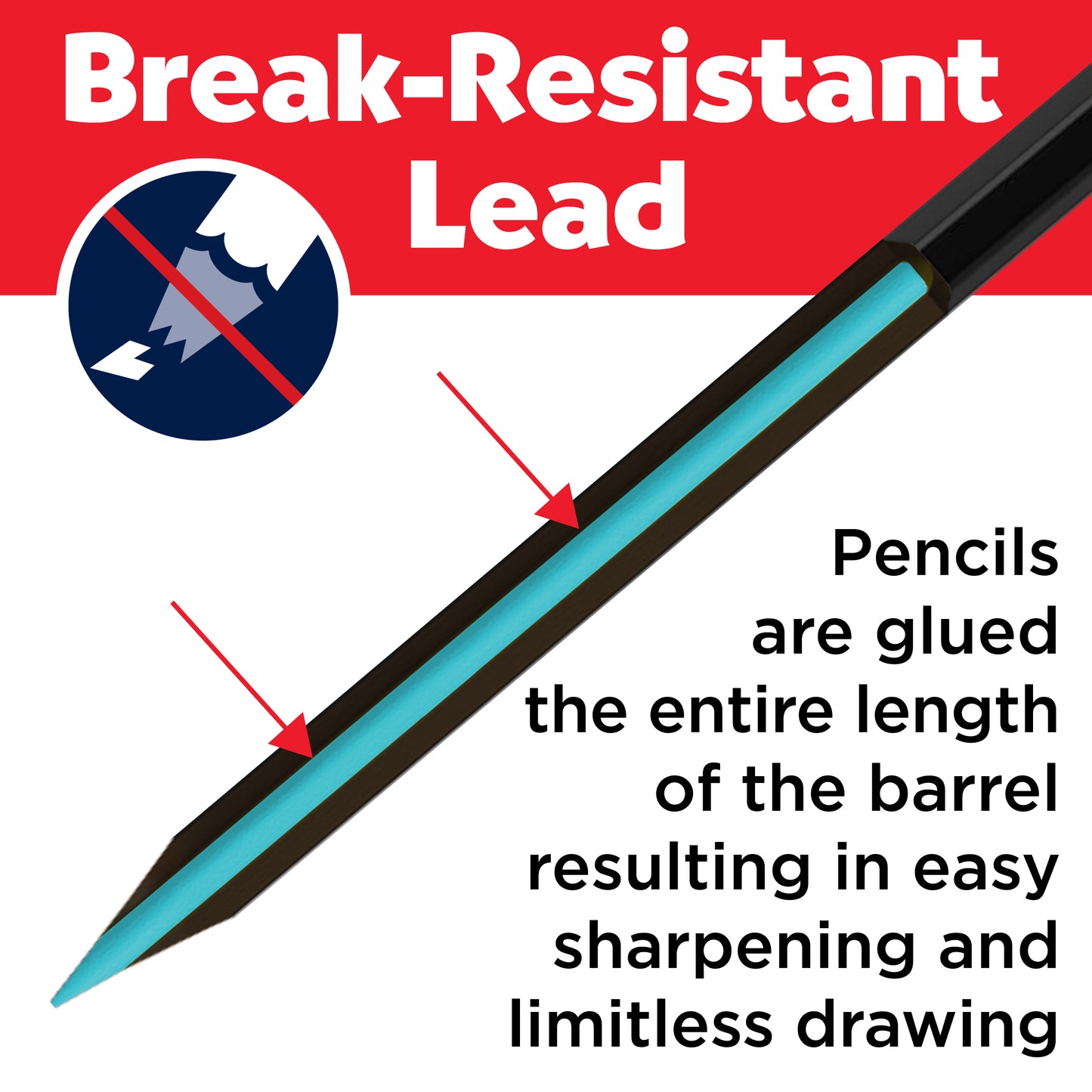 Faber-Castell Black Edition 50 Color Pencils - Art Set