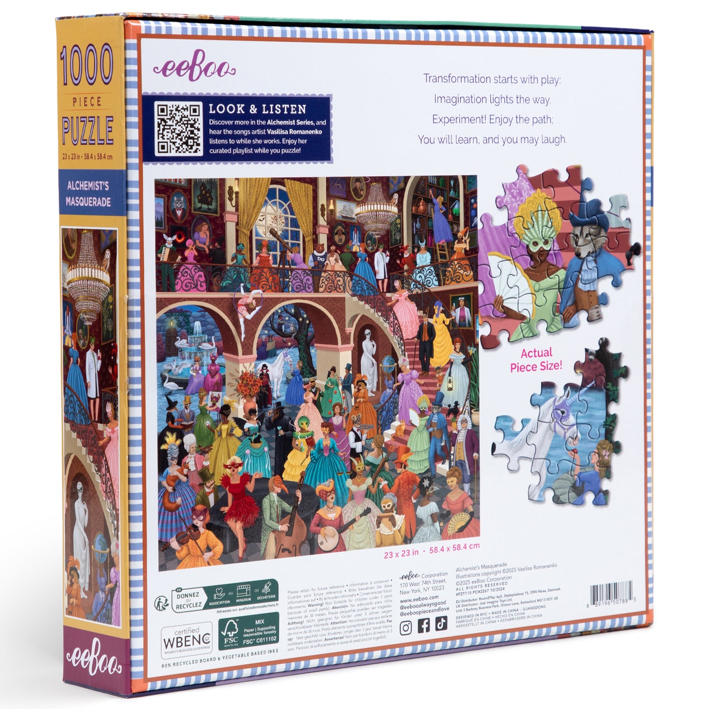 Piece&Love Alchemist's Masquerade Jigsaw Puzzle - 1000 pc