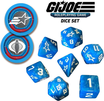 G.I. Joe Roleplaying Game Dice Set by Renegade Game Studios, Specialty Dice