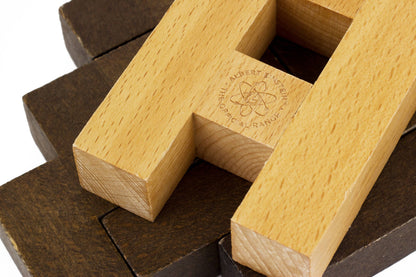 Professor Puzzle Einstein's Letter Blocks - Mind-Bending Word Puzzles