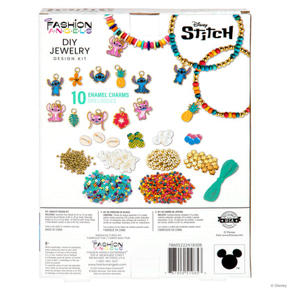 Fashion Angels Disney Stitch DIY Jewelry Kit with colorful beads, charms, and bracelet supplies